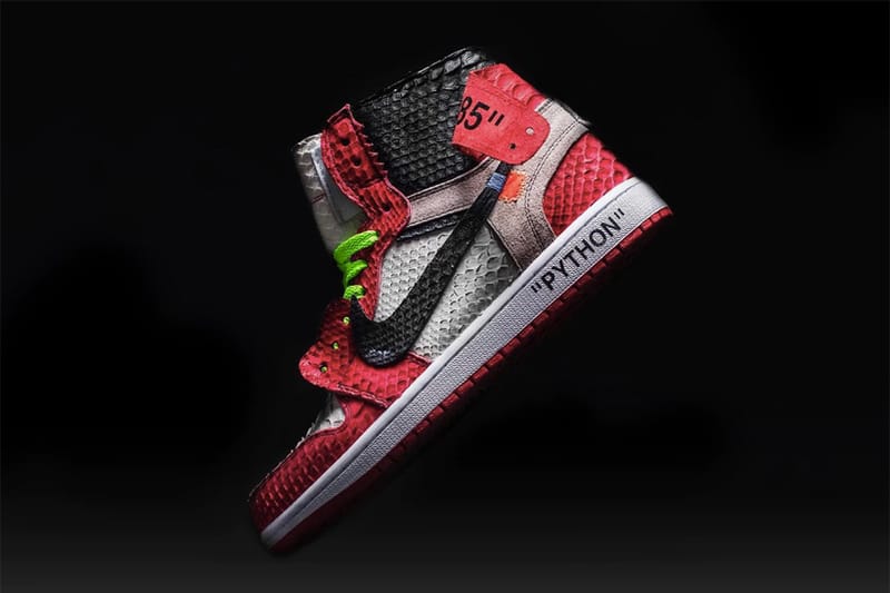 大熱球鞋的新境界！The Shoe Surgeon 打造全新 Virgil Abloh x Air Jordan 1