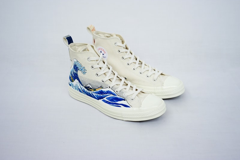 Simple Union X The Flying Hwak Studio 聯乘定製 Converse 1970「Ukiyo-e」系列