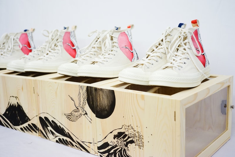 Simple Union X The Flying Hwak Studio 聯乘定製 Converse 1970「Ukiyo-e」系列