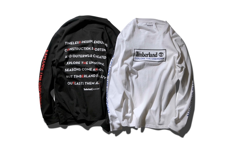 Timberland x SOPHNET. 「EXPLORE THE UNKNOWN」聯乘系列香港區發售情報