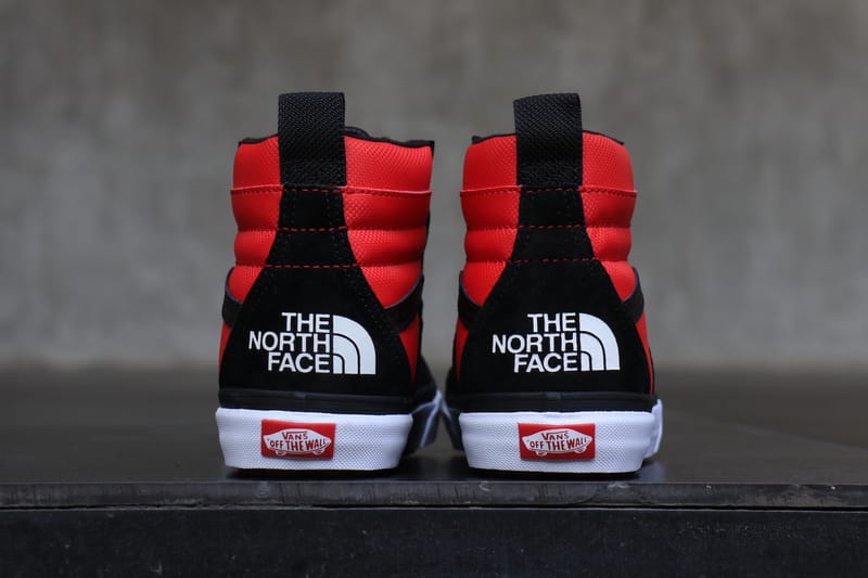 vans sk8 x the north face