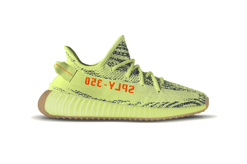 YEEZY BOOST 350 V2 全新「Semi Frozen Yellow」配色發售日期確定？