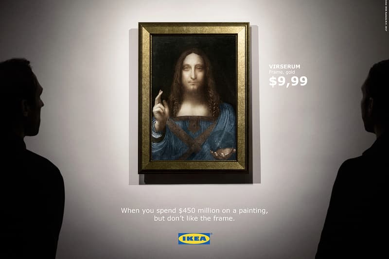 最強幽默感公司-IKEA 這樣評價達文西史上最貴藝術品《Salvator Mundi》
