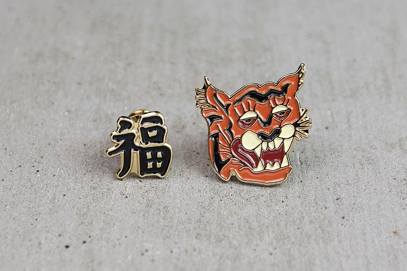 刺繡熱潮延續－Metalize Productions 推出「福」「虎」胸針組！