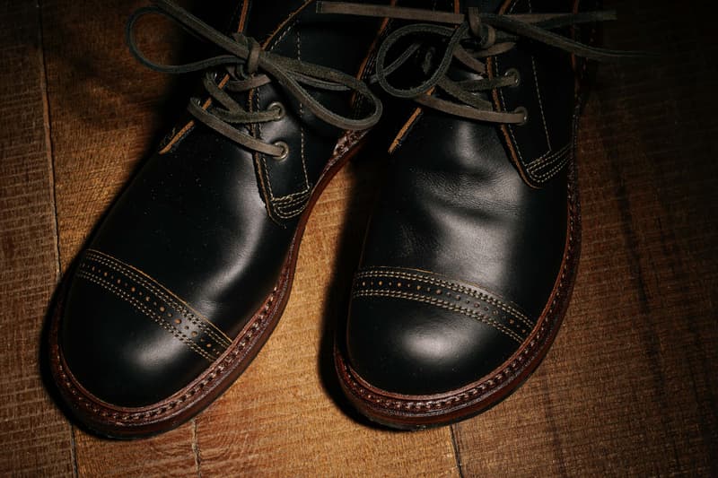 近賞 Red Wing x Nigel Cabourn B-5 Chukka 聯乘鞋款