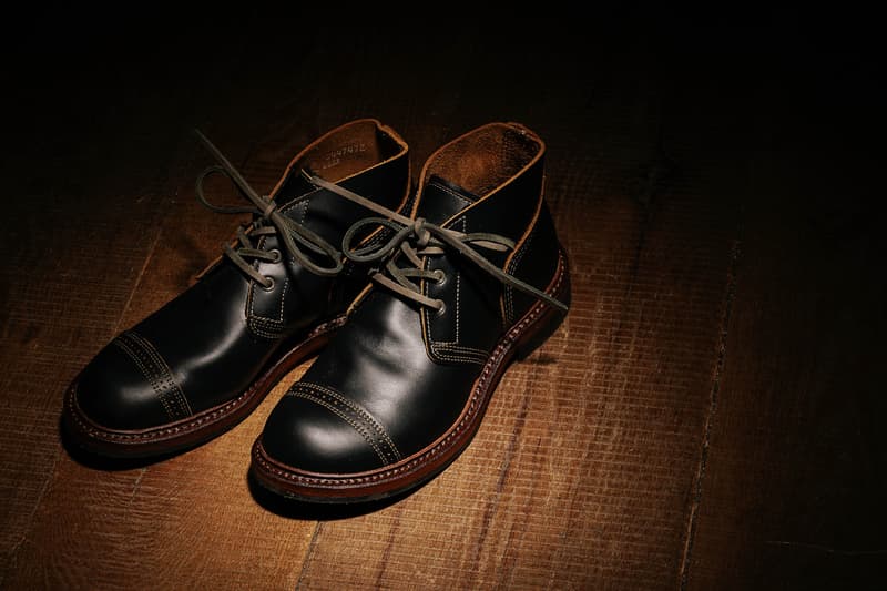 近賞 Red Wing x Nigel Cabourn B-5 Chukka 聯乘鞋款