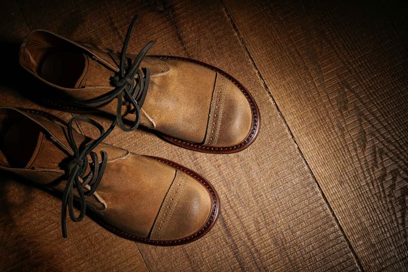 近賞 Red Wing x Nigel Cabourn B-5 Chukka 聯乘鞋款