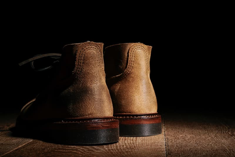 近賞 Red Wing x Nigel Cabourn B-5 Chukka 聯乘鞋款