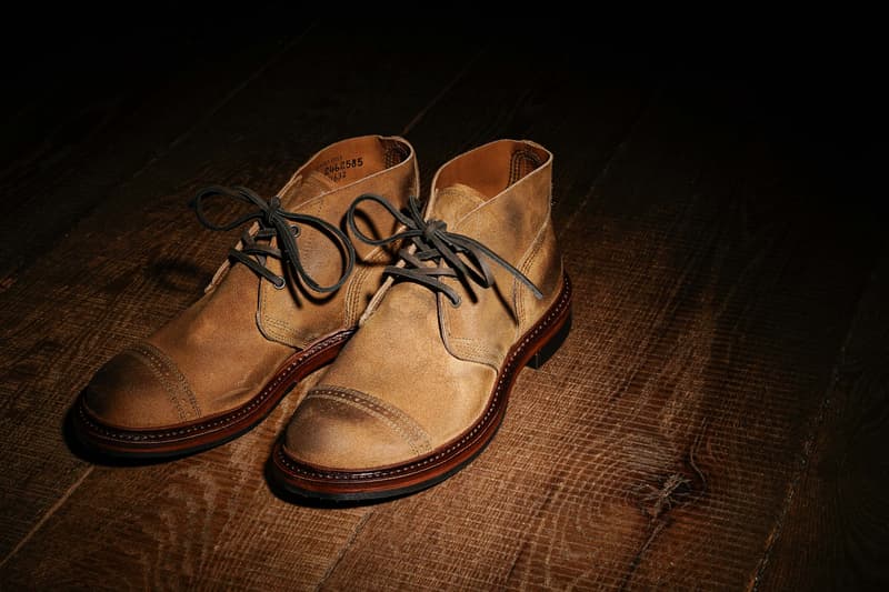 近賞 Red Wing x Nigel Cabourn B-5 Chukka 聯乘鞋款