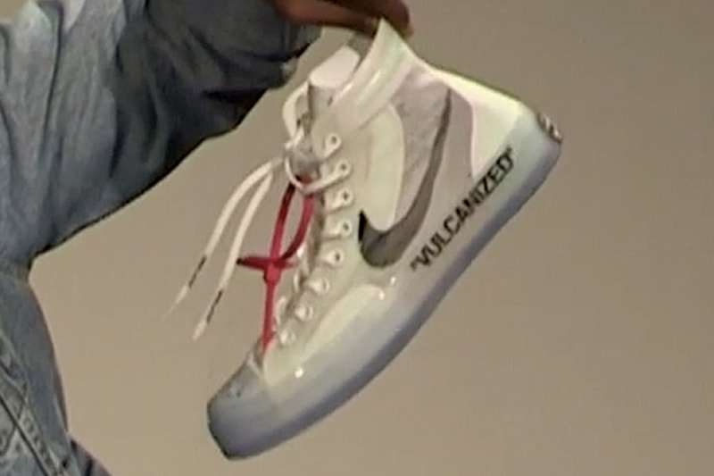 Virgil Abloh 公開未曾曝光之 Virgil Abloh x Nike 樣辦