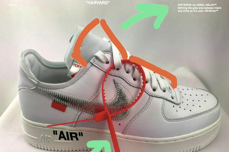 Virgil Abloh 公開未曾曝光之 Virgil Abloh x Nike 樣辦