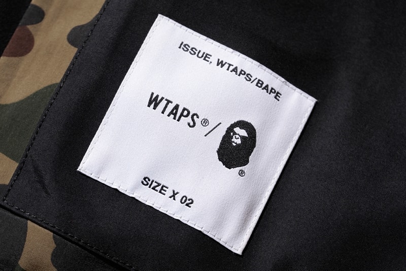 A BATHING APE® x WTAPS 聯乘系列完整發佈