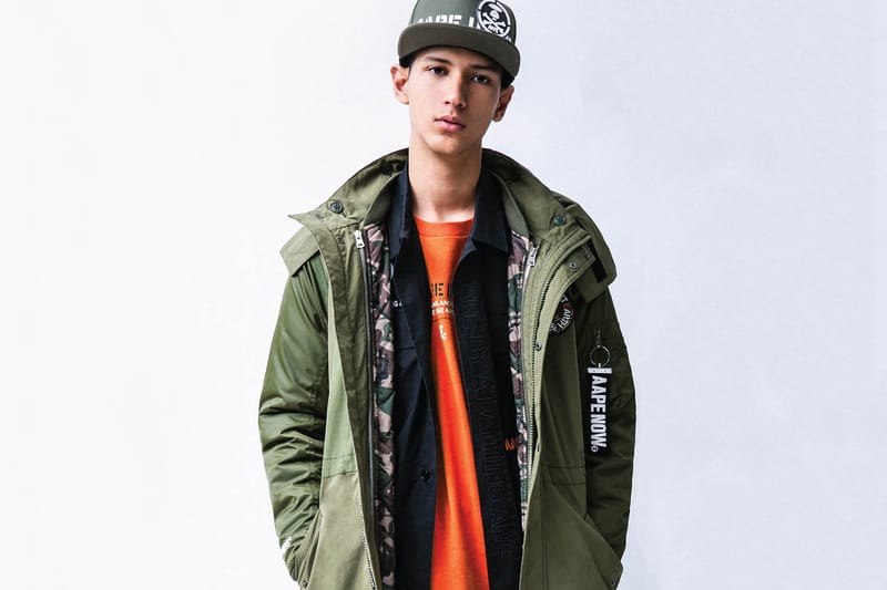 AAPE BY A BATHING APE® 最新 2017 秋冬系列上架