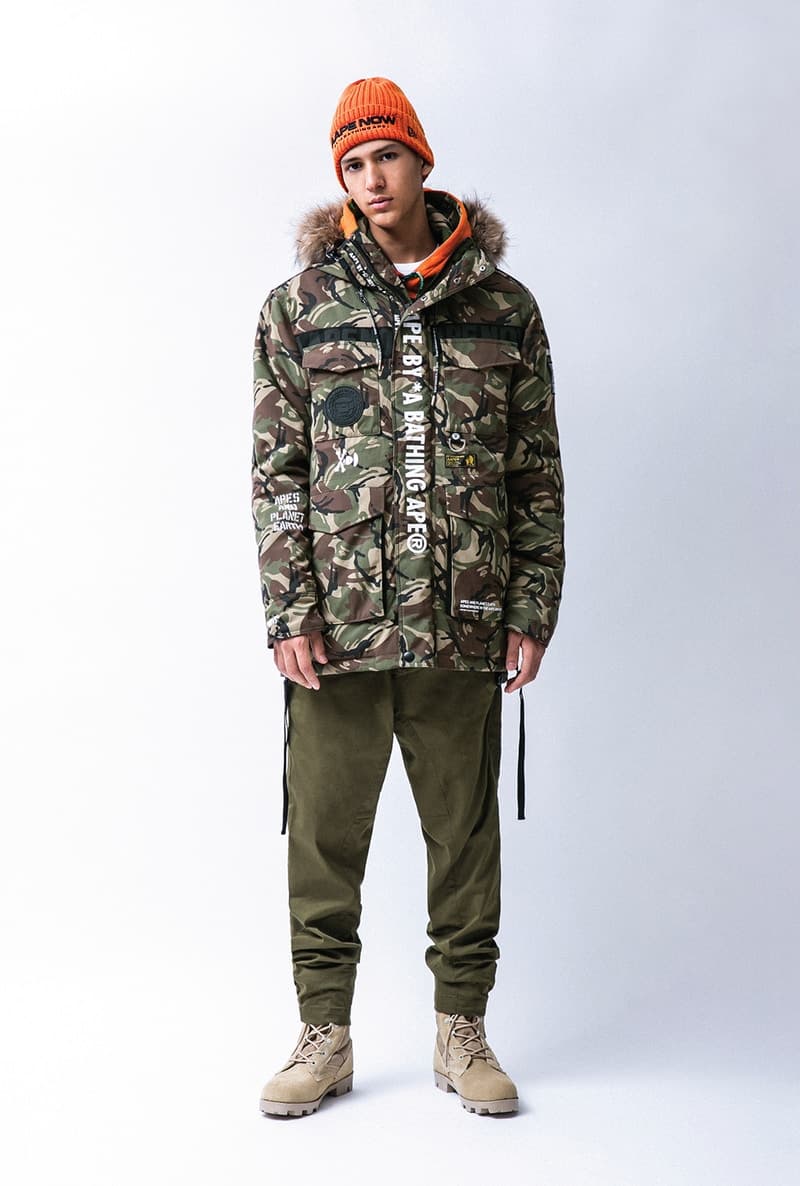 AAPE BY A BATHING APE® 最新 2017 秋冬系列上架