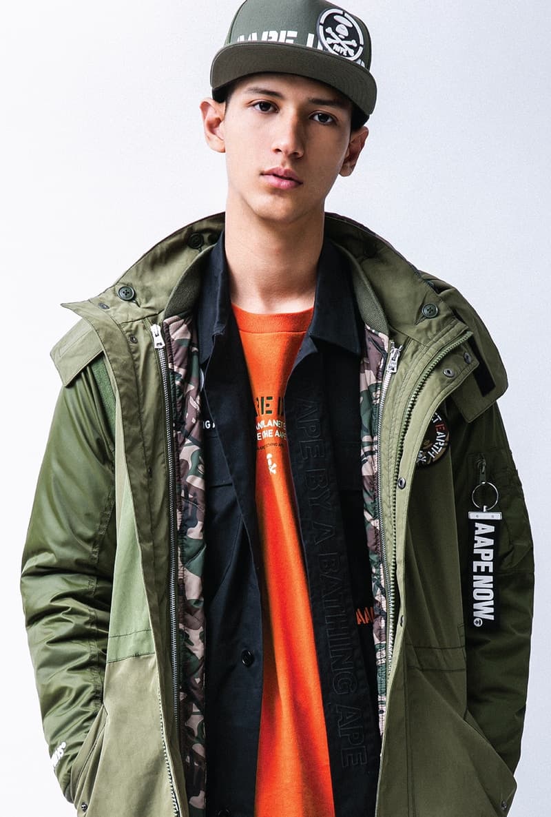 AAPE BY A BATHING APE® 最新 2017 秋冬系列上架