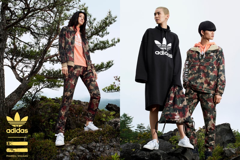 adidas Originals = PHARRELL WILLIAMS「Hu Hiking」企劃第二彈登場