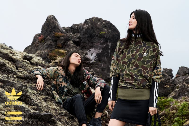 adidas Originals = PHARRELL WILLIAMS「Hu Hiking」企劃第二彈登場