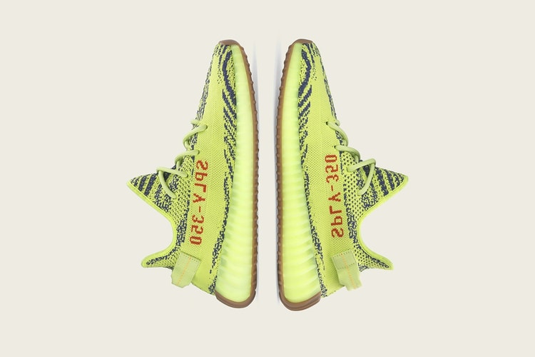 YEEZY BOOST 350 V2「Semi Frozen Yellow」即將在 adidas 官方網站上架