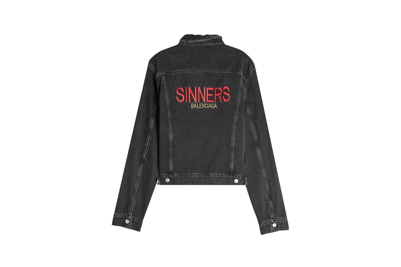 Balenciaga 推出全新「SINNERS」別注系列