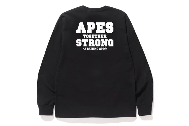 口號感召 − BAPE 推出全新「APES TOGETHER STRONG」別注系列