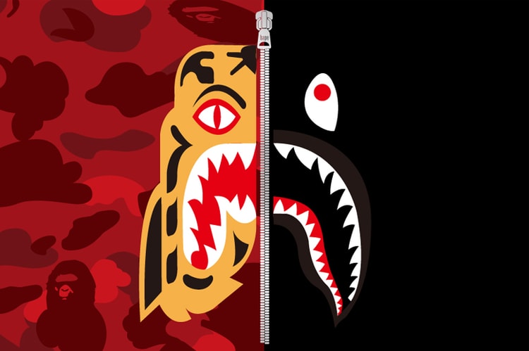 混血圖騰 − BAPE 2017 秋冬「Tiger Shark」全新系列