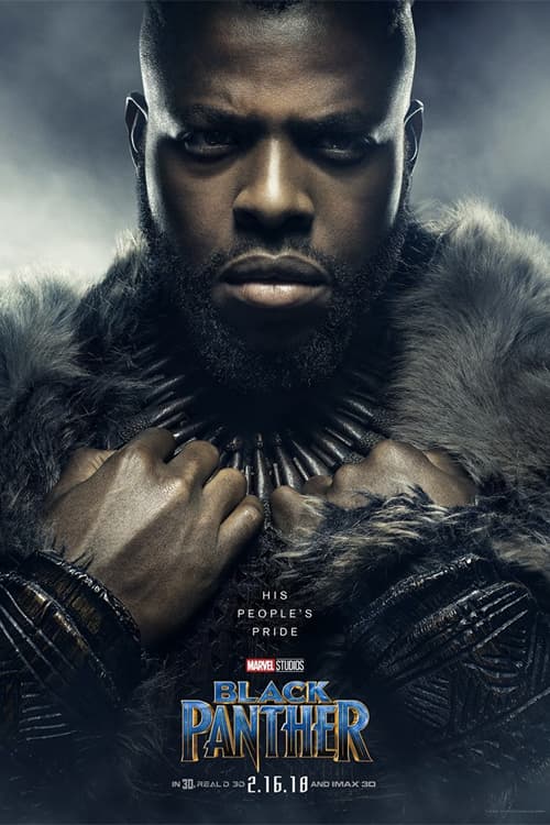 Wakanda 文化盡現!MARVEL 電影《黑豹》釋出全新個人海報