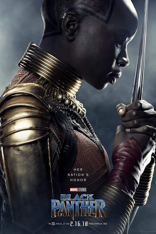 Wakanda 文化盡現!MARVEL 電影《黑豹》釋出全新個人海報