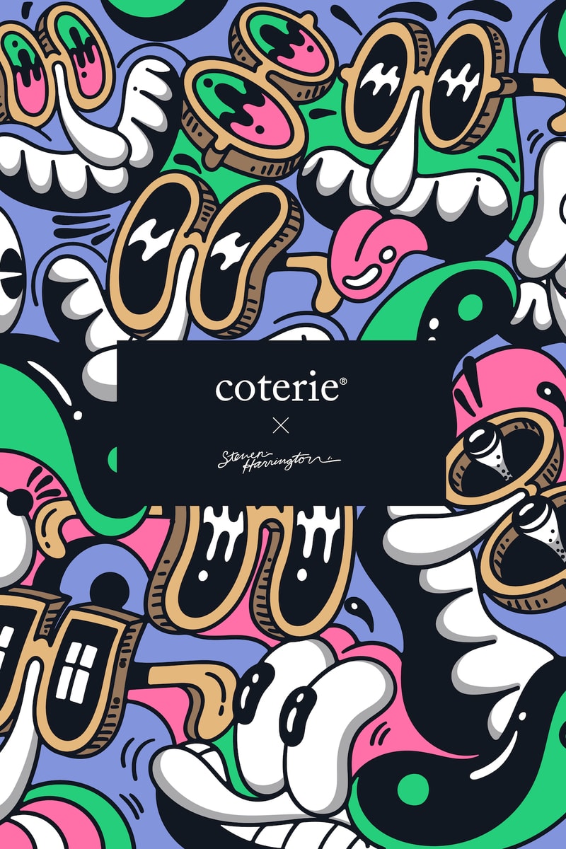 趣味滿載－coterie x Steven Harrington 聯乘系列