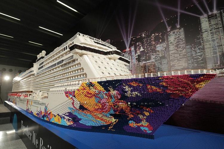香港 LEGO 大師主理-全球最大積木郵輪刷新健力士世界紀錄
