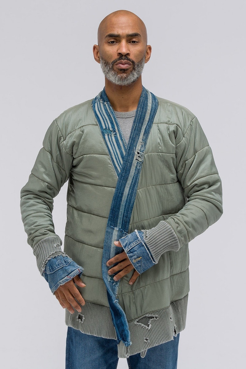 揉合破壞軍風-Greg Lauren 價值上萬的日式 Kimono 外套