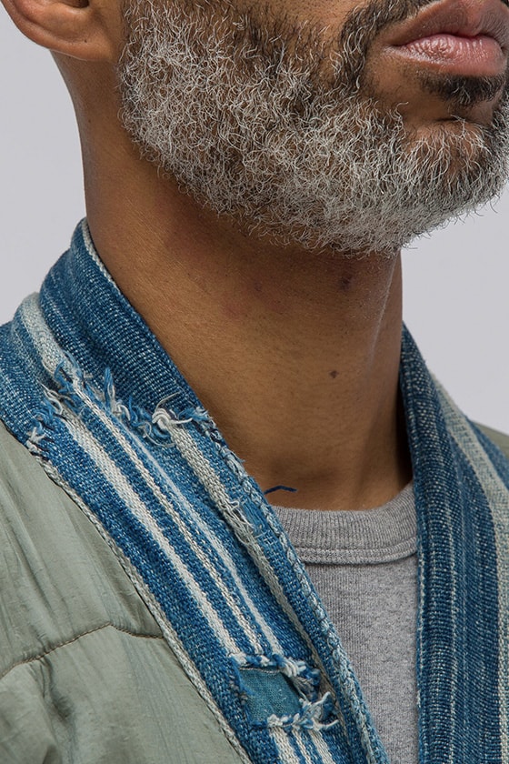揉合破壞軍風-Greg Lauren 價值上萬的日式 Kimono 外套