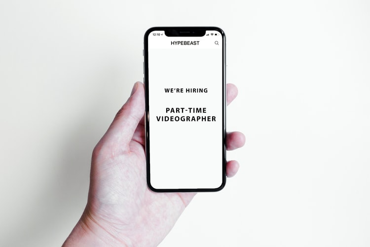 HYPEBEAST 中文版誠招香港地區兼職/實習 Videographer