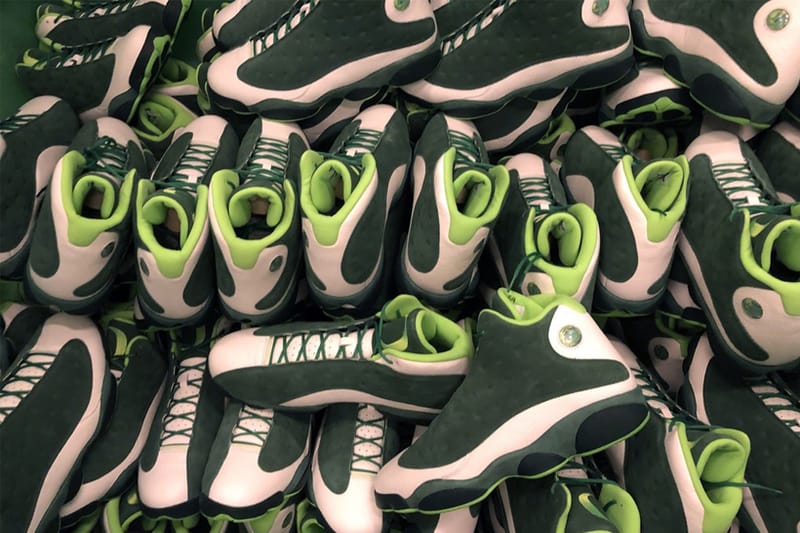 聯乘逸品 − Air Jordan 13「Oregon」PE 專屬鞋款意外曝光！