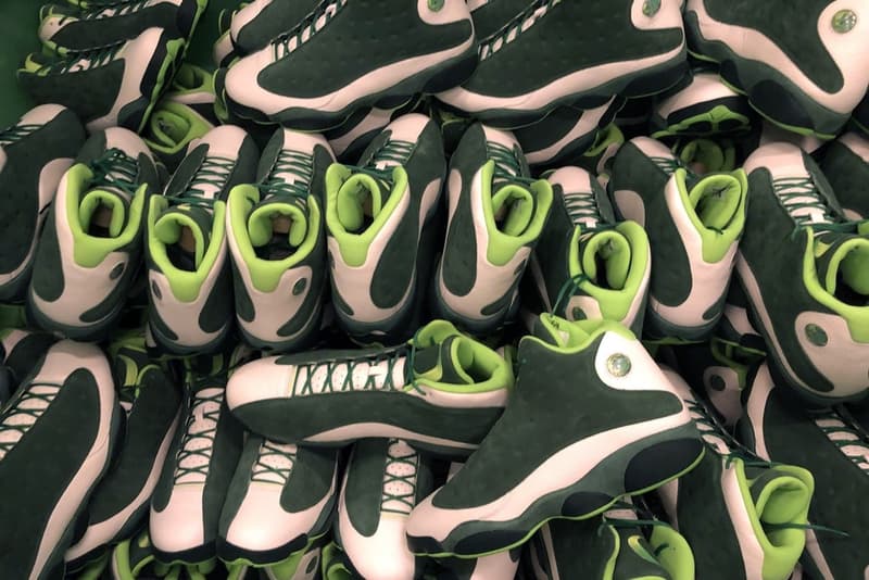 聯乘逸品 − Air Jordan 13「Oregon」PE 專屬鞋款意外曝光！