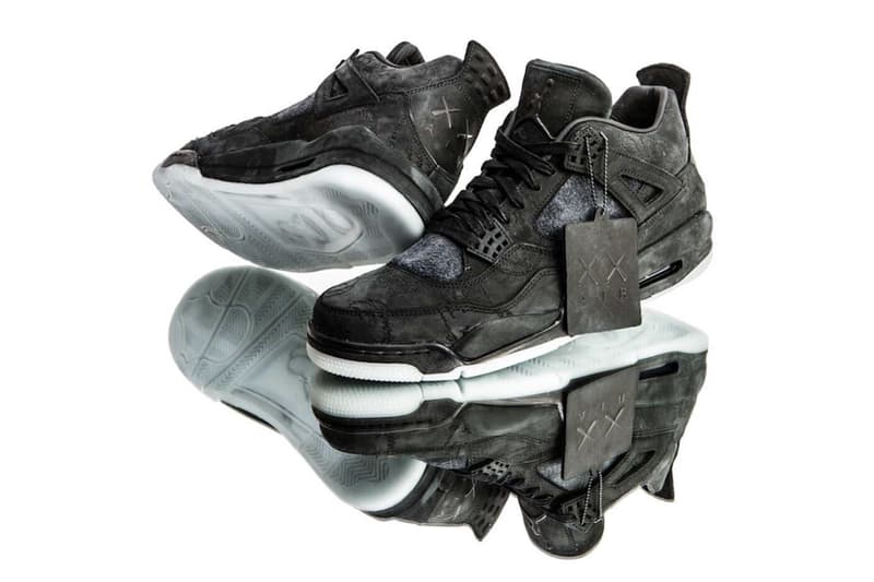 本月降臨?KAWS X Air Jordan 4 黑色版本細節近覽