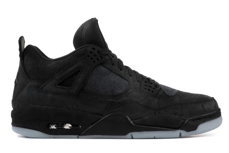 本月降臨?KAWS X Air Jordan 4 黑色版本細節近覽