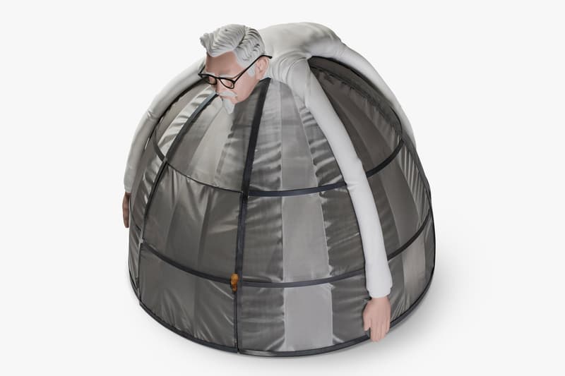 KFC 推出 $10,000 美元「Internet Escape Pod」帳篷