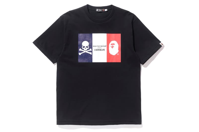 致賀巴黎店－A BATHING APE® x mastermind JAPAN 推出限定別注