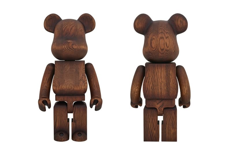 Medicom Toy x Karimoku 以古木製作的 1000% BE@RBRICK「家具」