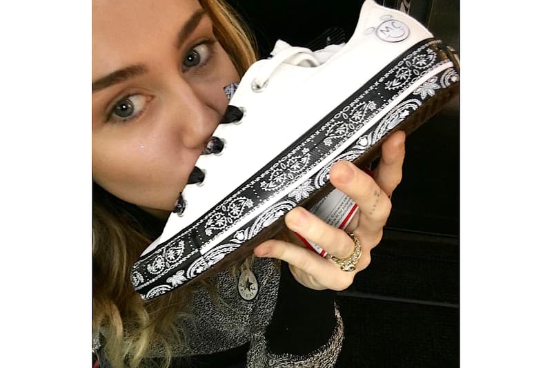 Miley Cyrus 搶先曝光與 CONVERSE 的最新聯名系列