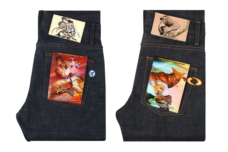 Naked & Famous x《Street Fighter 2》推出別注聯名牛仔褲
