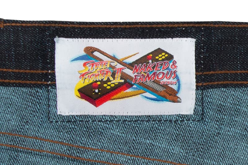 Naked & Famous x《Street Fighter 2》推出別注聯名牛仔褲