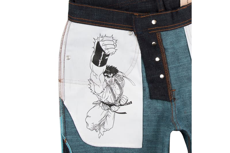 Naked & Famous x《Street Fighter 2》推出別注聯名牛仔褲