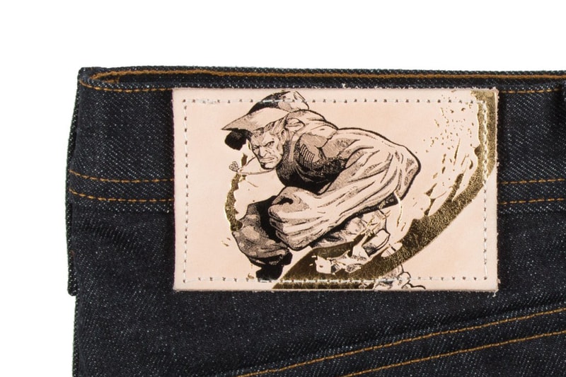 Naked & Famous x《Street Fighter 2》推出別注聯名牛仔褲
