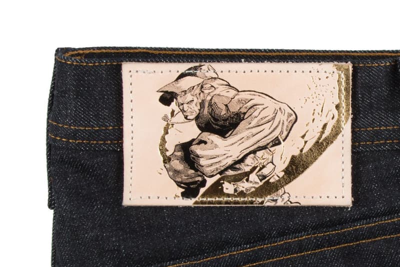 Naked & Famous x《Street Fighter 2》推出別注聯名牛仔褲
