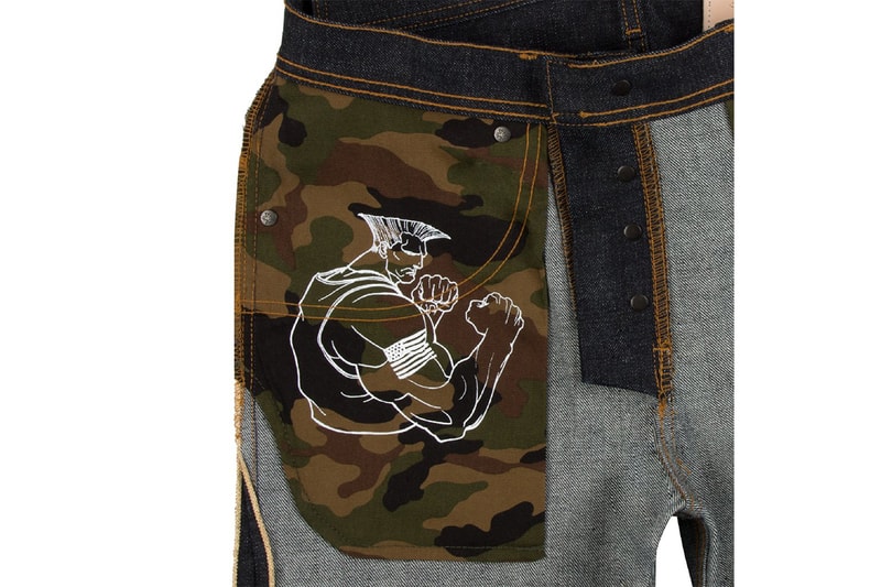 Naked & Famous x《Street Fighter 2》推出別注聯名牛仔褲