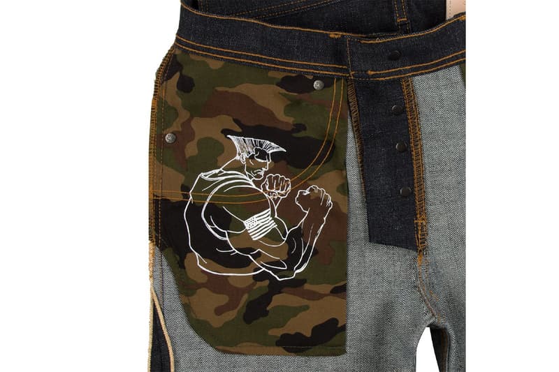 Naked & Famous x《Street Fighter 2》推出別注聯名牛仔褲