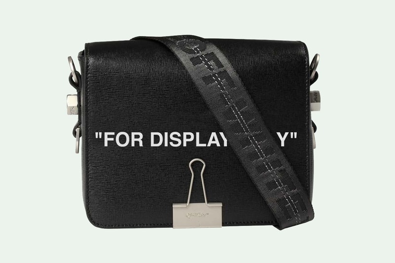 迅雷不及掩耳 - OFF-WHITE 2018 全新包款現已接受預訂！