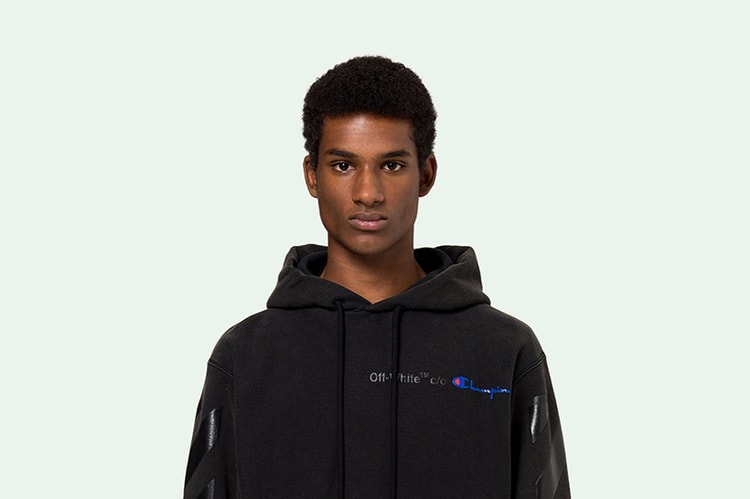 突擊上架!OFF-WHITE x Champion 聯名單品預覽