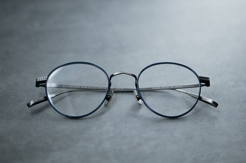 OWDEN Eyewear 聯乘 The New Black Optical 限定「七寶燒」Berlin 鏡架
